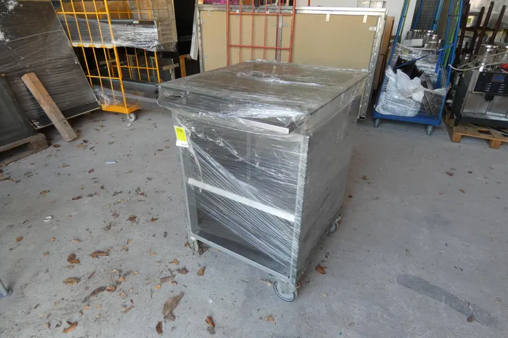 Edelstahl-Rollschrank